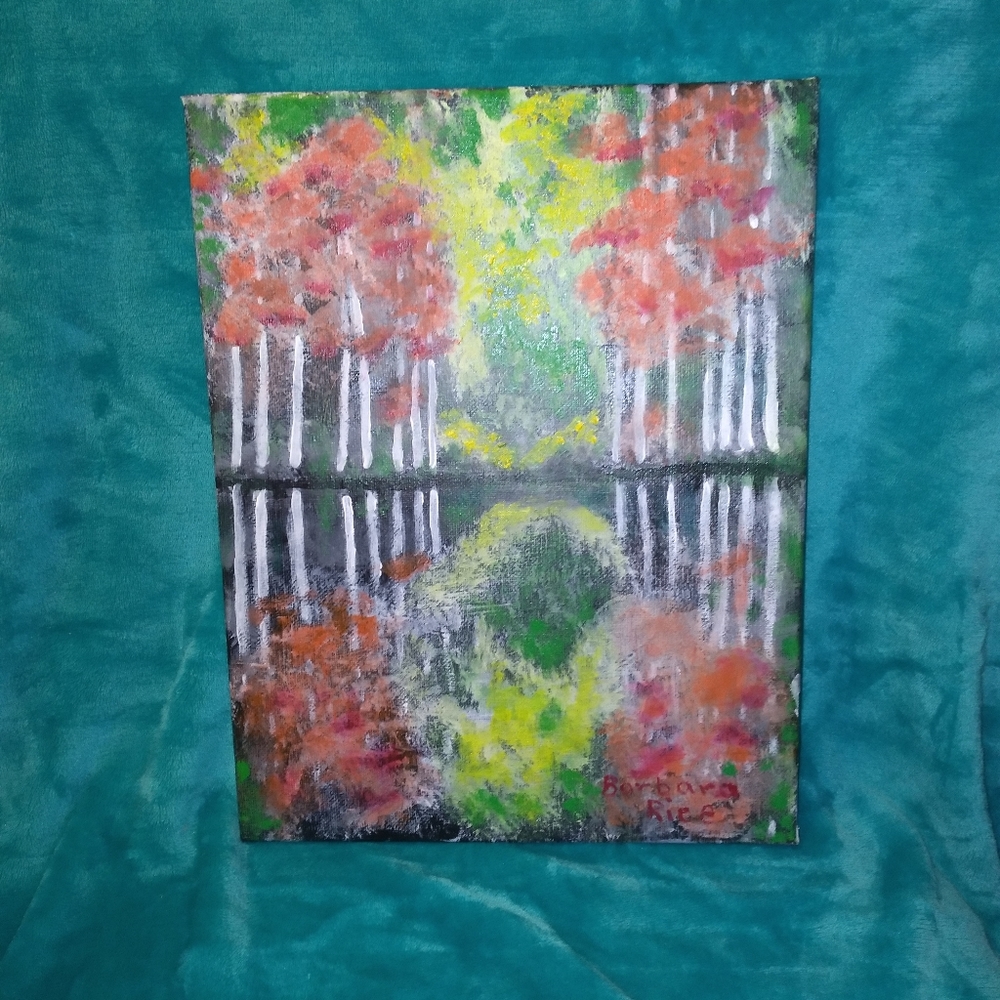Original oil painting on canvas By Barbara Rice